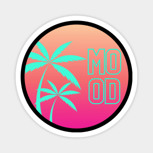 Tropical "Mood" Vibes Tee! Magnet